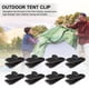 thumbnail image 2 of cámping Abrazadera para lona ​​toldo tienda dosel Clip cuerda de viento para exteriores sujetadores 8 Uds. JShteea El nuevo, 2 of 5