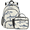 Multicolour 3, variant on Herdesigns Singing Microphone Large Backpack Set with Lunch Box Lightweight Water Resistant Travel Laptop Backpacks Casual Daypacks for Women Men