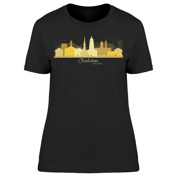 Charleston Skyline T-Shirt Women -Image by Shutterstock, Female XX-Large