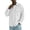 White, variant on ZCFZJW Mens Casual Shirt Jacket Lightweight Thin Spring Summer Button Down Waffle Collared T-Shirts Long Sleeve Sweater Jackets Shacket Overshirt Tops with Pockets White XXL