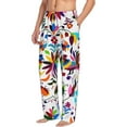 thumbnail image 2 of Kll Mens Pajama Pants For Men,Mens Lounge Pants,Funny Gifts For Men,Men'S Pajama Bottoms-Mexican Bright Style, 2 of 9