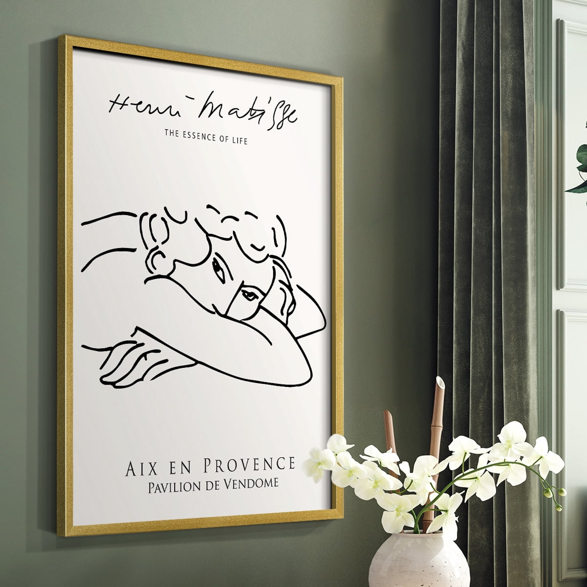 Matisse LXVI Framed Print - Solid Wood