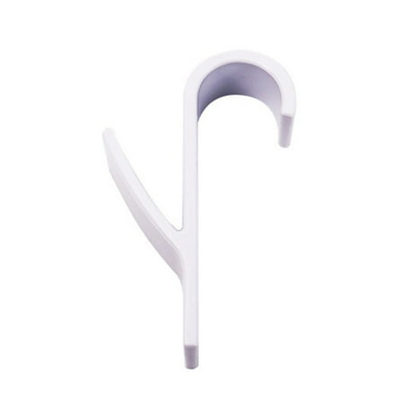 

Big Promotion! Plastic S Hooks Pan Pot Holder Rack Hooks Hanging Hangers S Shaped Hooks for Kitchenware Pots Utensils Clothes Bags Towels Plants