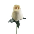 thumbnail image 5 of White Realistic Wooden Roses 32 Count, 5 of 5