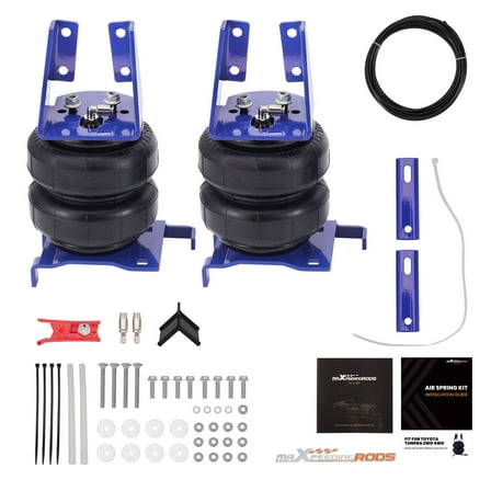 maXpeedingrods 5000 lbs Rear Air Suspension Bags Kit for Toyota Tundra 2WD 4WD 2000-2006 Air Helper Spring Kit