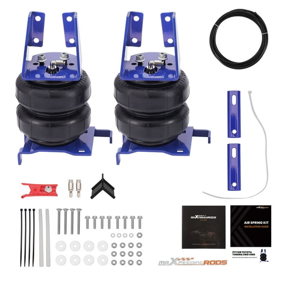 maXpeedingrods 5000 lbs Rear Air Suspension Bags Kit for Toyota Tundra 2WD 4WD 2000-2006 Air Helper Spring Kit
