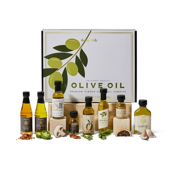 Thoughtfully Gifts, Olive Oil Gift Set of 8 Walmart.ca