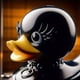 thumbnail image 2 of Pato Satánico Gótico Duckieville (Pato Dama), 2 of 9
