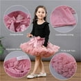 thumbnail image 6 of Little Girls Tutu Skirts Fluffy Tulle Princess Ball Gown Pettiskirt Ballet Dance Party/birthday Skirt, 6 of 7