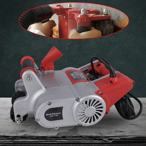 Electric Floor Wall Chaser Groove Concrete Cutting Slotting Machine Handheld