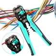 thumbnail image 4 of Pelacables Multifuncional Pelacables Alicates Electricista Pelacables Manual (azul Aguamarina), 4 of 9