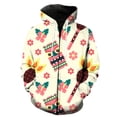 thumbnail image 1 of Sudadera con capucha y cremallera para hombre, diseño de cocotero de isla tropical, estilo Harajuku, con capucha, estampado 3D, unisex, de primavera, talla grande, 1 of 6