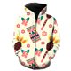 thumbnail image 1 of Sudadera con capucha y cremallera para hombre, diseño de árbol de coco de isla tropical, estilo hip hop, unisex, de manga larga, con estampado 3D de primavera, de gran tamaño, 1 of 6