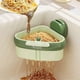 thumbnail image 4 of Suction Cup Press Sink Drainer Basket Triangular Food Waste Collectors for Kitchen Bathroom, 4 of 5