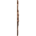 thumbnail image 4 of 67 1/4"W x 43 3/8"H x 4"ID x 2"P Melchor Diamond Ceiling Medallion (Fits Canopies up to 4"), Hand-Painted Polished Copper, 4 of 5
