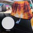 thumbnail image 4 of Uorisanigo Car Seat Cover Front Seats Only Auto Accessories Protectors Decor Colorful Tie Dye Palm Tree Vehicle Sweat Towel Protector Easy to Install Suitable for Cars, SUV and Trucks, 4 of 8