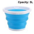 thumbnail image 1 of Cubo Plegable Azul 5L Jormftte 2035417-1, 1 of 7