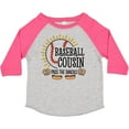 thumbnail image 3 of Inktastic Baseball Cousin Pass the Snacks Boys or Girls Toddler T-Shirt, 3 of 5