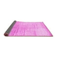 thumbnail image 2 of Ahgly Company Indoor Square Abstract Pink Contemporary Area Rugs, 5' Square, 2 of 4