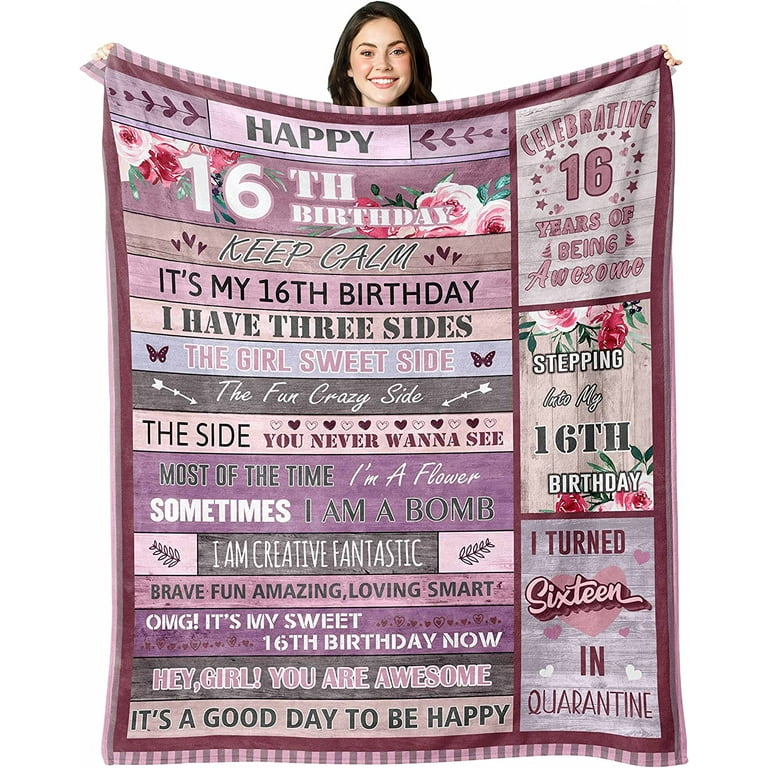 Basiole 12 Year Old Girl Gifts Blanket, 12 Year Old Girl Gifts for  Birthday, Best Gifts for 12 Year Old Girl, 12 Year Old Girl Gift Ideas,  Girls Gifts Age 12, 12th