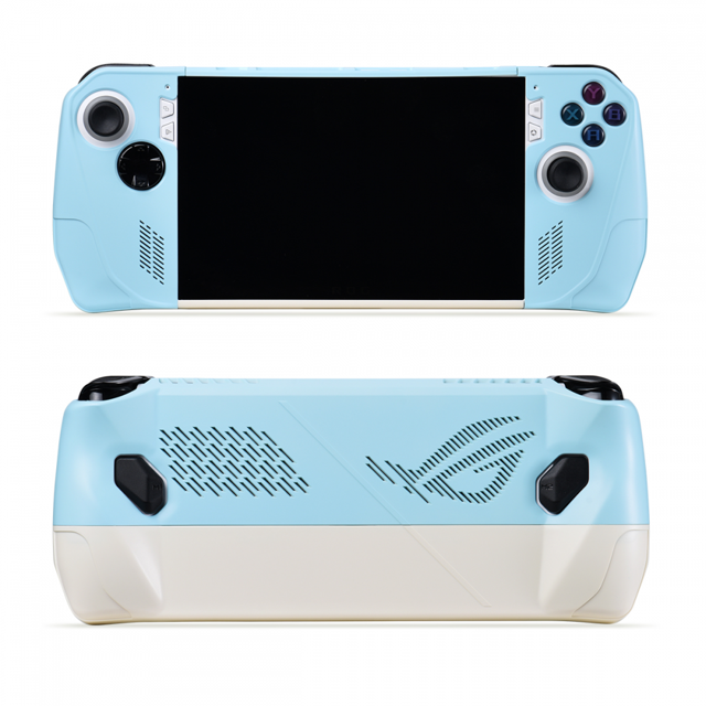 Étui de Protection pour Console de Jeu Asus ROG ALLY Console Portative Étui de Protection avec Peinture en Aérosol de Surface et Couleur Contrastante