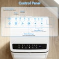 thumbnail image 3 of KNDKO Portable Air Conditioner 8000 ASHRAE BTU/5000 BTU DOE Vented Medium Room Portable AC Remote Included, 3 of 12