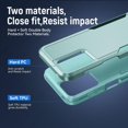 thumbnail image 3 of Shiyou-pour Motorola Moto g 5G 2023 Étui avec Protecteur d'Écran, Pare-Chocs Ajusté Robuste Double Couche Antichoc Armure Défenseur Étui Arrière Protectrice pour Moto g 5G 2023 (Vert), 3 of 4