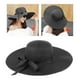 thumbnail image 3 of Sombrero de Panamá BLESIY Sombrero enrollable de paja de ala ancha, 3 of 8