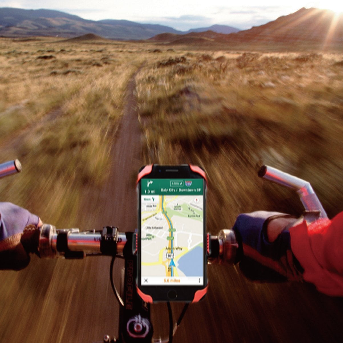 anko bicycle smartphone holder