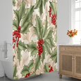 thumbnail image 3 of Winter Christmas Modern Style Shower Curtain for Bathroom Shower Curtain Set with 12 Hooks Waterproof Fabric Bath Curtain for Bathtub Restroom Decor, 72 X 72 in, 3 of 6