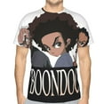 thumbnail image 6 of The Boondocks Men's Short-Sleeve T-Shirt Summer Casual Tee Top Breathable Crewneck T-Shirt Small, 6 of 7