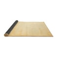 thumbnail image 2 of Ahgly Company Indoor Round Solid Brown Modern Area Rugs, 7' Round, 2 of 4