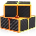 thumbnail image 4 of Carbon Fiber 2x2 Speed Cube 2x2x2 Magic Cube Puzzle Toys for Kids, 4 of 5