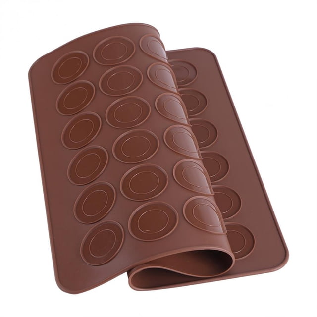 48 ranuras de un solo lado reutilizables y resistentes a las altas temperaturas Alfombrilla para galletas de pastel Artilugios de cocina Inevent JJ19543-00B