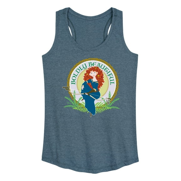 Disney Princess - Boldly Beautiful - Women's Racerback Tank Top
