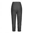 thumbnail image 5 of Jxximdong Leggings for Women Plain Pleated Design Fashionable And Calf Elastic Women's Cropped Pants Leggings Bodybuilding Pants Black L Yoga Pants, 5 of 7