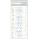 Shimelle Sparkle City Épaissit Stickers 5.5"X11" 101/Pkg-Sparkle Phrases & Icônes/mousse – image 1 sur 2