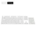thumbnail image 5 of Unique Bargains Mechanical Keyboard Keycaps, 1 Set Keyboard Replacement Universal ABS Translucent 68 84 87 104 108 Keys, White, 5 of 5