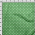 thumbnail image 4 of oneOone Cotton Poplin Twill Green Fabric Kids Alphabet Sewing Material Print Fabric By The Yard 56 Inch Wide, 4 of 4