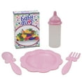 thumbnail image 4 of Baby Alive: Doll Highchair Set - Green, Pink, Hearts - For Dolls Up To 24", 5 Matching Feeding Accessories, Rotating Seat, Folding, Kids Toy Ages 3+, 4 of 5