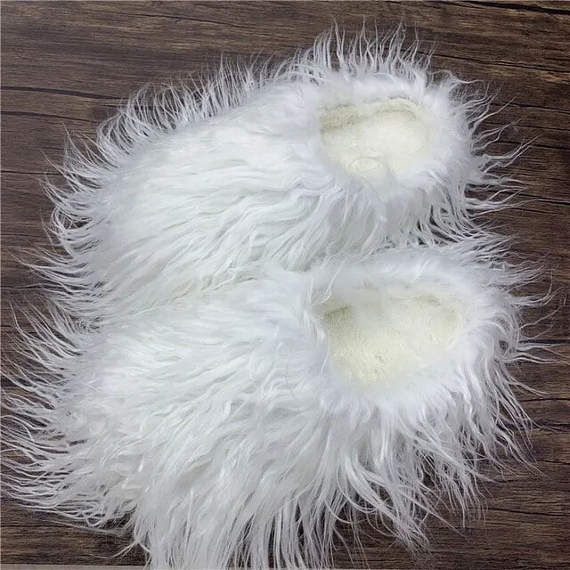 Factory Price New Designer Real Tan Sheep Fur Women Slides Slippers For Season With Customized Color