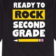 thumbnail image 3 of Instant Message - Ready to Rock Second Grade - Toddler And Youth Long Sleeve Graphic T-Shirt, 3 of 6