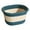 Blue, variant on Foot Bath Soaking Tub with Massage Acupoints, Use Bucket Foot Soak Tub for Home Hotel Travel Spa Camping, Airtight Round Glass Storage Containers for Bread