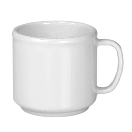 

Mug White 10 Oz Melamine Pack of 6 2 packs
