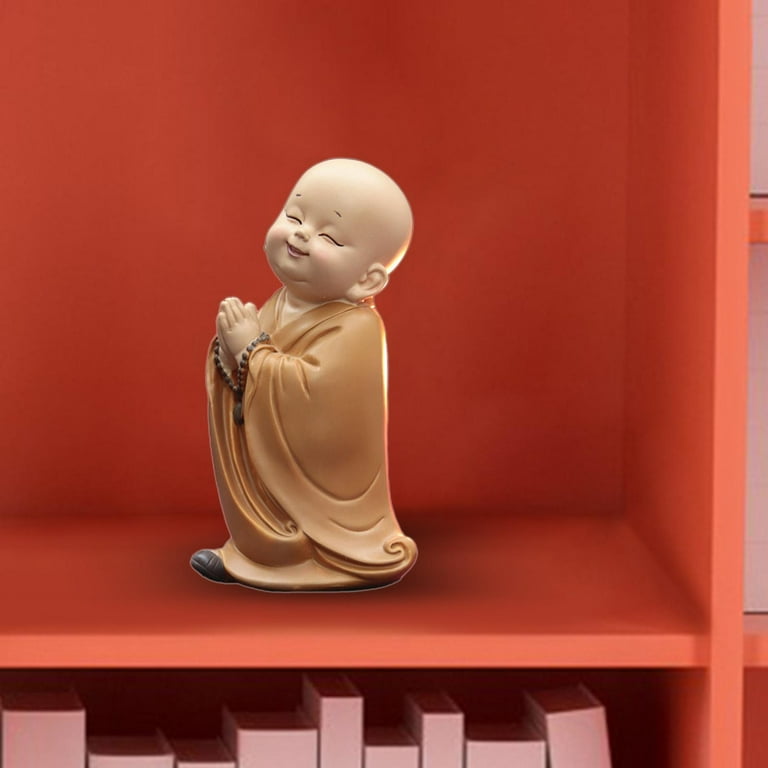 Little Buddha Statue Figurine Buddha Figurines Ornaments Resin