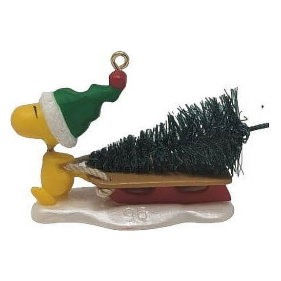 1996 A Tree for WOODSTOCK (PEANUTS) Hallmark Keepsake Christmas Tree Ornament - QXM4767