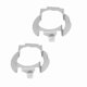 thumbnail image 3 of 1 Pair H7 LED Headlight Adapter Retainer Holder for Mercedes Benz B Class Opel, 3 of 5