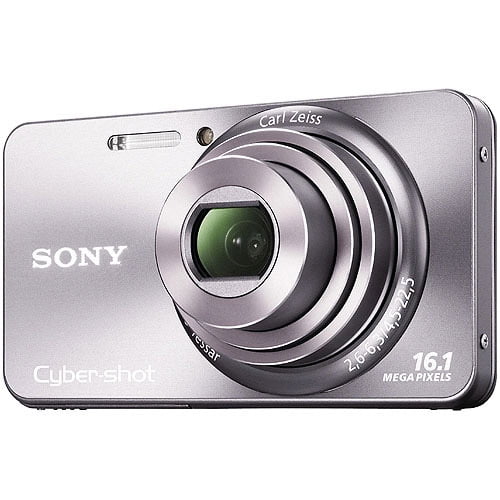 Sony Silver Cyber-Shot DSC-W570 Compact Camera with 16 MegaPixels