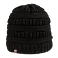 thumbnail image 2 of Blank and Custom Outdoor Cap OC807 Oversized Pom Watch Caps-Black, 2 of 3