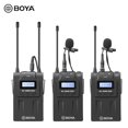 thumbnail image 1 of BOYA BY-WM8 Pro-K2 UHF Sistema de micrófono inalámbrico de dos canales Receptor + Transmisor A + Transmisor, 1 of 8